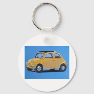 Fiat 500 nyckelring