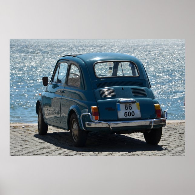 Fiat 500 poster (Framsidan)
