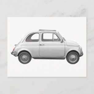 Fiat 500 vykort