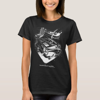 FIAT 850 vit på svart363 T Shirt