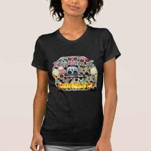 Fiat Abarth sockerdöskallar T-shirt
