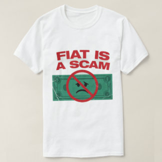 FIAT ÄR EN BLUFF - Bitcoin Herr T-Shirt