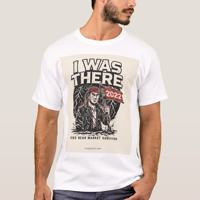 FIAT ÄR EN BLUFF - Bitcoin Herr T-Shirt (Framsida)
