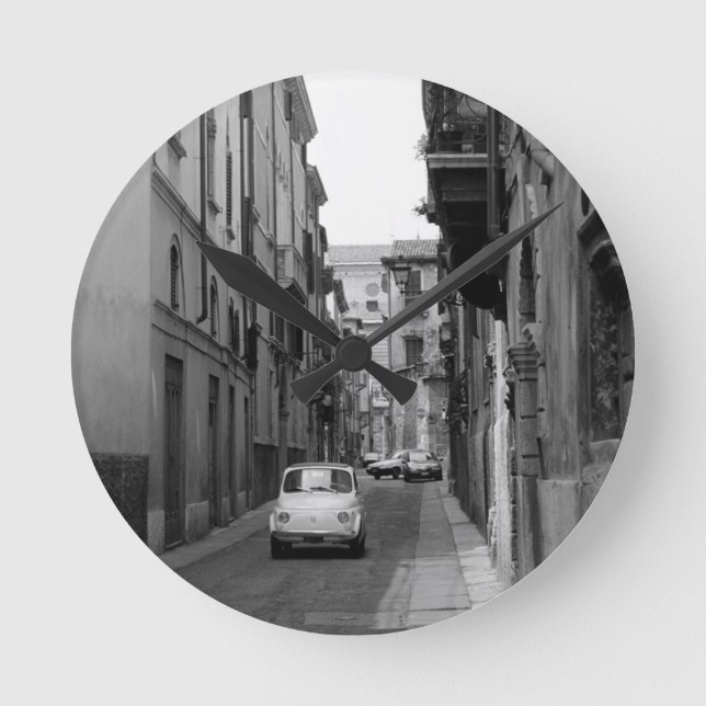 Fiat Cinquecento i Verona Rund Klocka (Framsida)