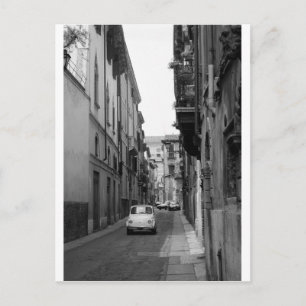 Fiat Cinquecento in Verona Vykort