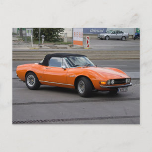 Fiat Dino Spider Vykort