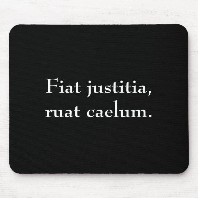 Fiat justitia, ruat caelum. musmatta (Framsidan)