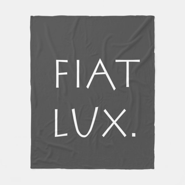 Fiat Lux Fleecefilt (Framsidan)