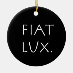 Fiat Lux Julgransprydnad Keramik