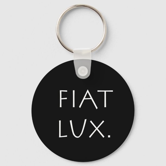 Fiat Lux Nyckelring (Framsida)