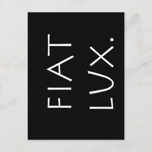 Fiat Lux Vykort