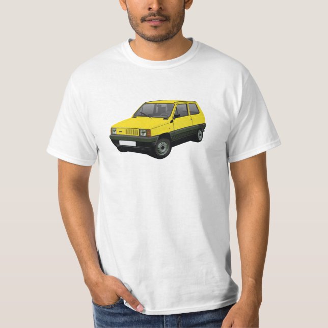 Fiat Panda 45 Mk1-Gult (Tipo 141) Tröja (Framsida)