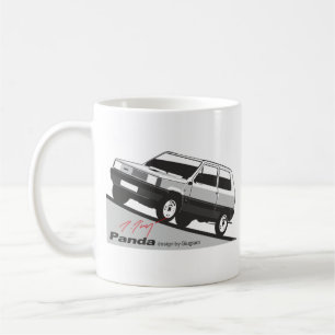 Fiat Panda av Giugiaro Kaffemugg