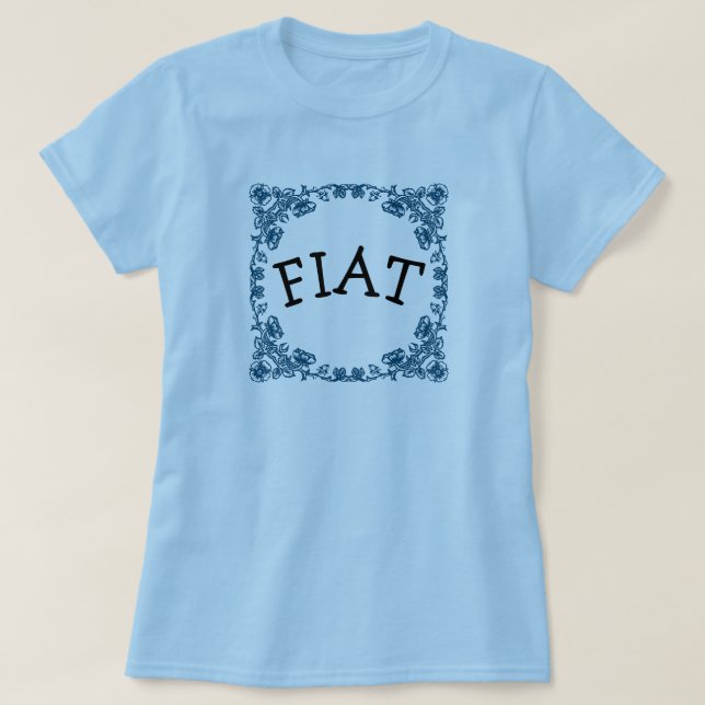 Fiat T Shirt (Design framsida)