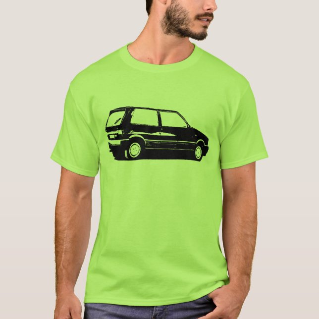 FIAT UNO TURBO TEE SHIRT (Framsida)
