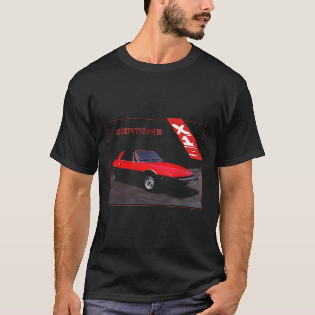 FIAT X19 BERTONE Classic T-Shirt (Framsida)