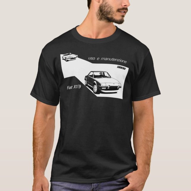 FIAT X19 Classic T-Shirt (Framsida)