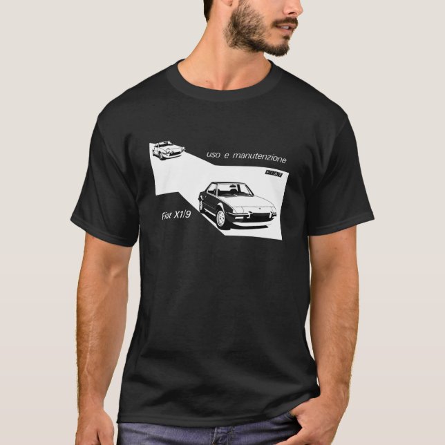 FIAT X19  T SHIRT (Framsida)