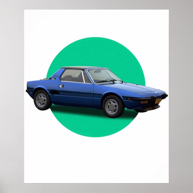 Fiat X1-9 Poster (Framsidan)