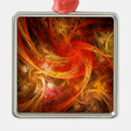 Fiåterm Nova Abstrakt Art Square Julgransprydnad Metall