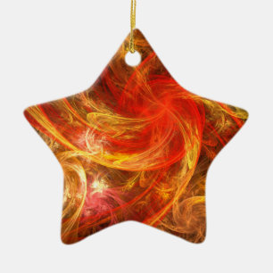 Fiåterm Nova Abstrakt Art Star Ornament