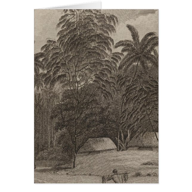 Fiatooka, Tongataboo, Tonga Hälsningskort (Framsidan)