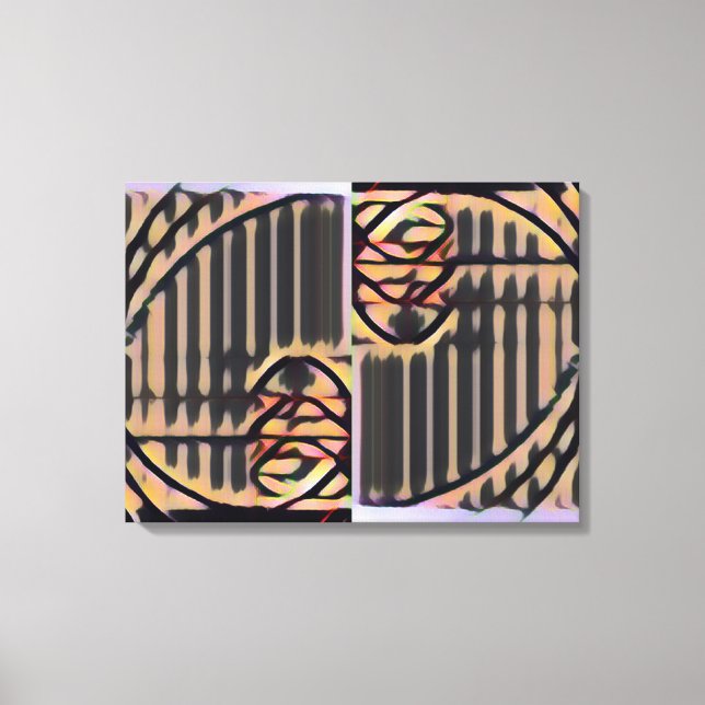 FIB 369 | Stängda formare, Fibonacci Canvastryck (Framsida)