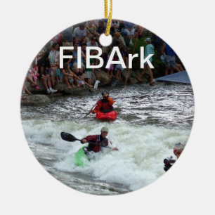 FIBArk prydnad Julgransprydnad Keramik