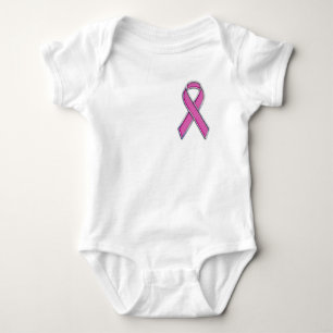 Fiber för kol för rosa bandmedvetenhet Fuchsia Tee Shirt