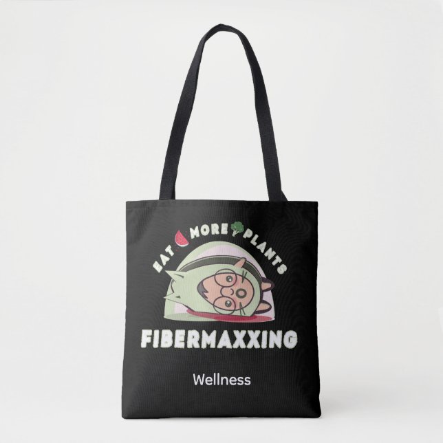 Fibermaxxing eat more plants  tygkasse (Framsida)