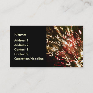 Fiberoptisk Roligt - 02 Visitkort