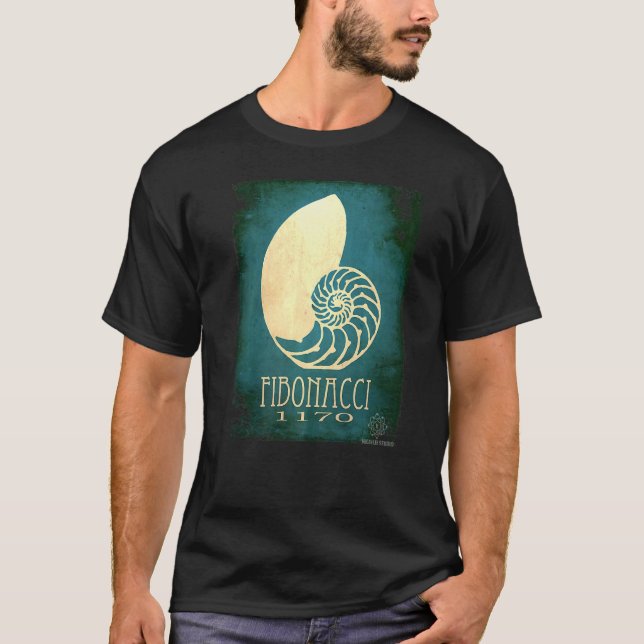 Fibonacci 1170 t shirt (Framsida)