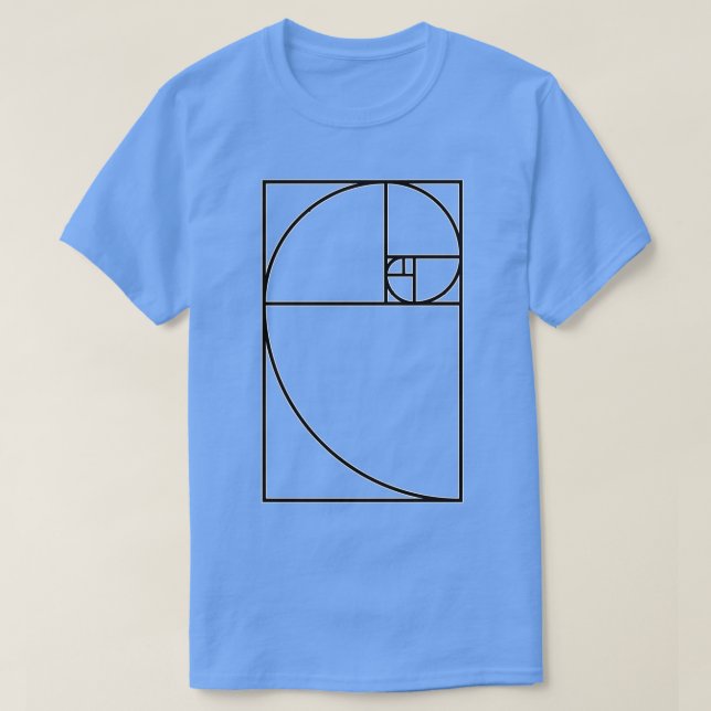 Fibonacci 1 t shirt (Design framsida)