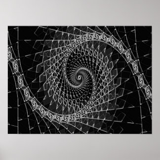Fibonacci Black, Poster