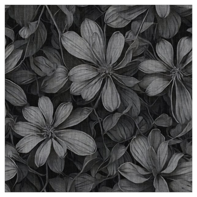 Fibonacci Blommigt II Tyg (Provkarta)