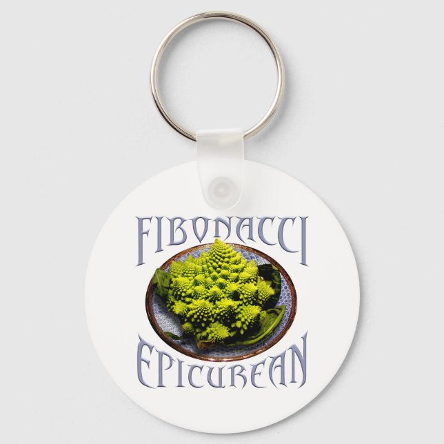 Fibonacci Epicurean Nyckelring (Framsida)