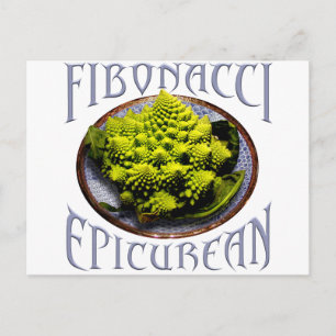 Fibonacci Epicurean Vykort