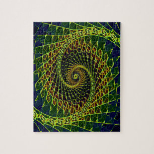 Fibonacci färgade, pussel