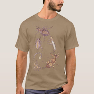 Fibonacci Färska Vatten Kryp Spiral T Shirt