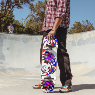 Fibonacci 'Fish' av Kenneth Yoncich Mini Skateboard Bräda 18,7 Cm