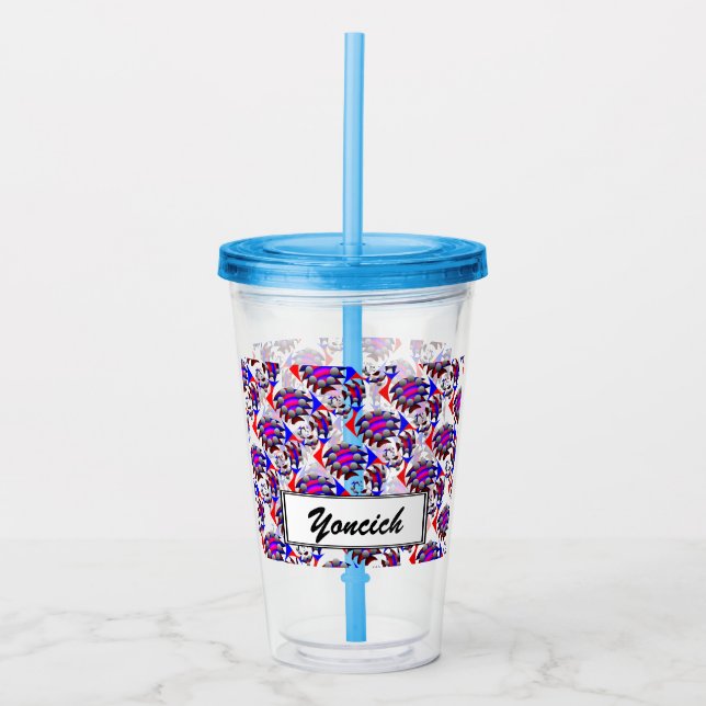 Fibonacci 'Fish' av Kenneth Yoncich Take Away Mugg (Framsida)