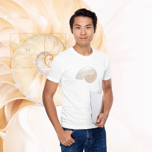 Fibonacci Golden Ration Helig Geometry Art T Shirt