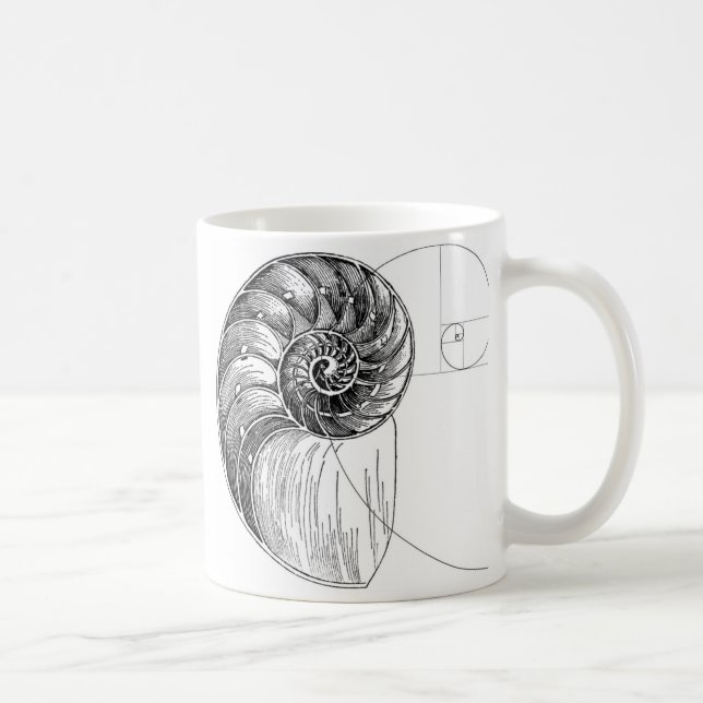 Fibonacci Kaffemugg (Höger)
