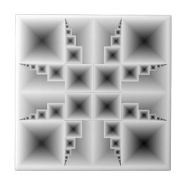 Fibonacci kvadrerar kakelplatta