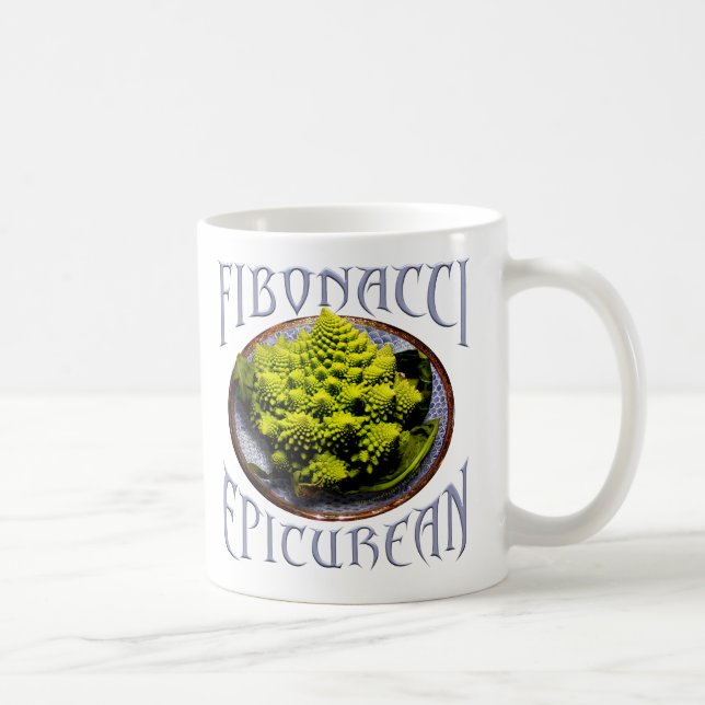 Fibonacci livsnjutare kaffemugg (Höger)
