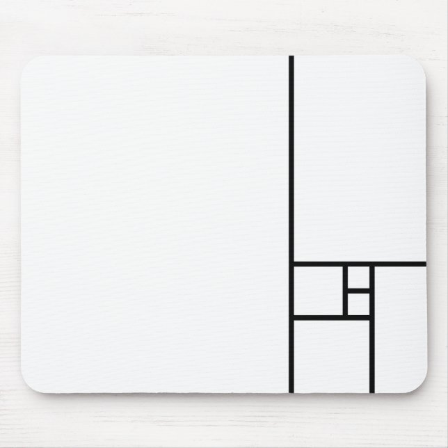 Fibonacci Mousepad Musmatta (Framsidan)