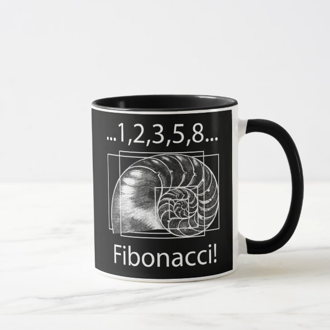 Fibonacci Mugg (Höger)