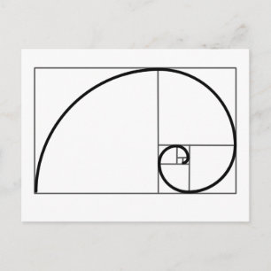 Fibonacci Ratio Vykort
