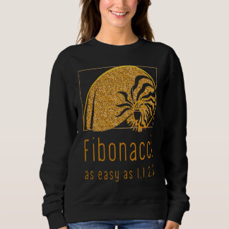 Fibonacci-sekvens & Gyllene snittet Natur Nautilus T Shirt