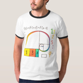 Fibonacci Sequence & Golden Ratio Math T-Shirt